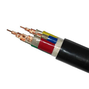 Flame retardant sheathed control cable