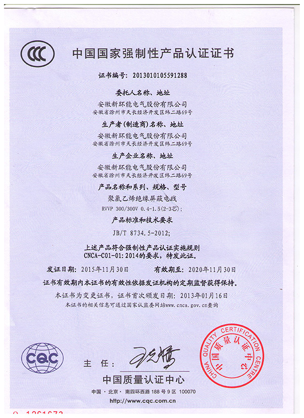 China Compulsory Product Certification